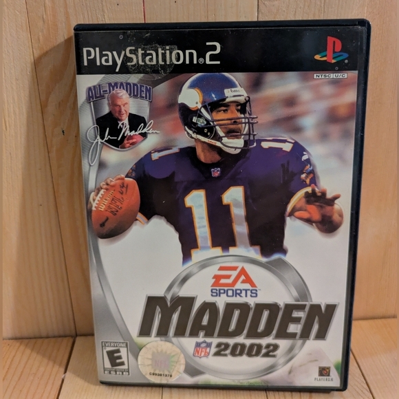 Madden 2002 PlayStation 2 Game Used - Picture 2 of 5